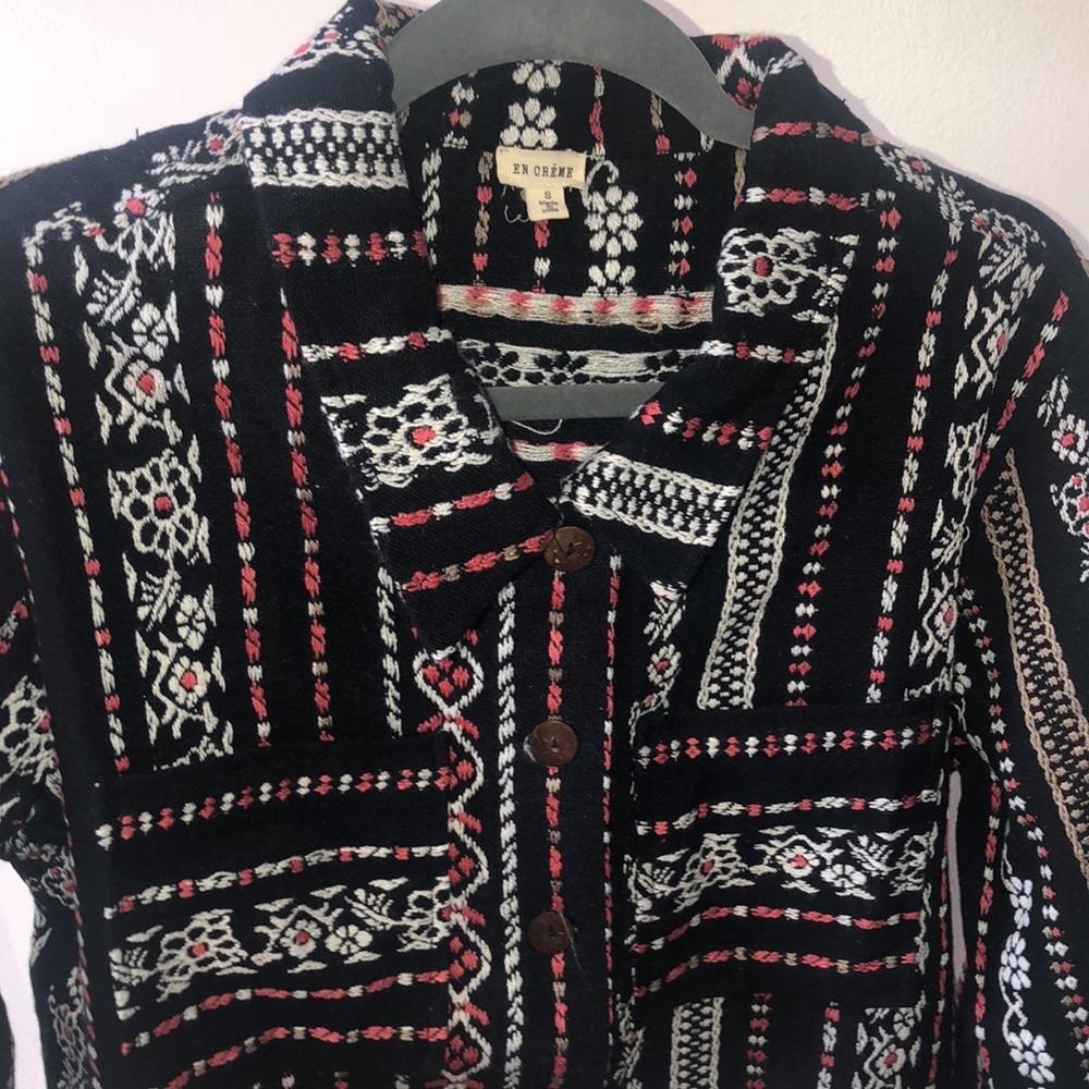 Southwest cropped jacket size s